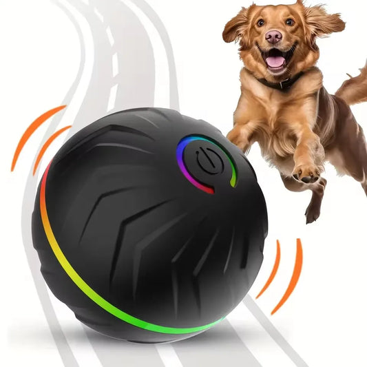 Pet Intelligent Gravity Bouncing Ball Dog Interactive Electric Smart Rolling Ball Dog Jumping Ball Pet Relaxation Sports Toys