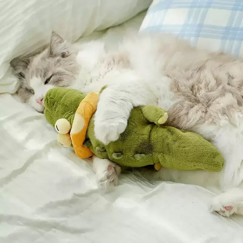 Interactive Dog Toys with Automatic Flapping Plush Squeaky Toys for Dog Durable Teething Toys Indoor Self-play Ipawspace